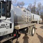 Water hauling for camp