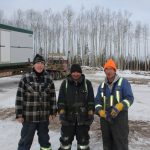 Set-up camp crew